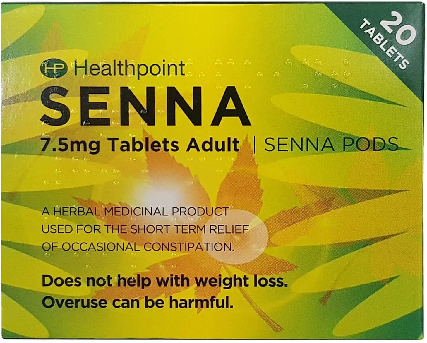 Healthpoint Senna Pods Tablets 7.5Mg 03/23
