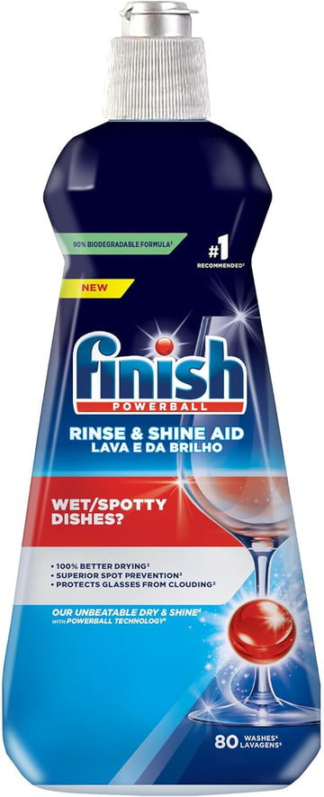 Finish Dishwasher Rinse Aid, 400Ml