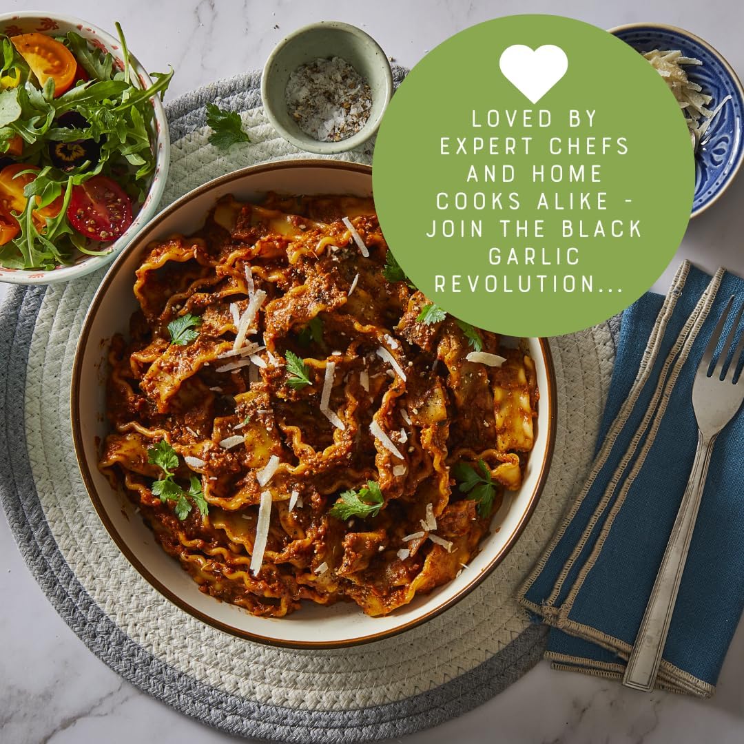 The Original Black Garlic Sweet & Savoury Peeled Cloves 50g - Gourmet, Aged to Perfection, Ready-to-Eat, 100% Natural & Vegan : Amazon.co.uk: Grocery