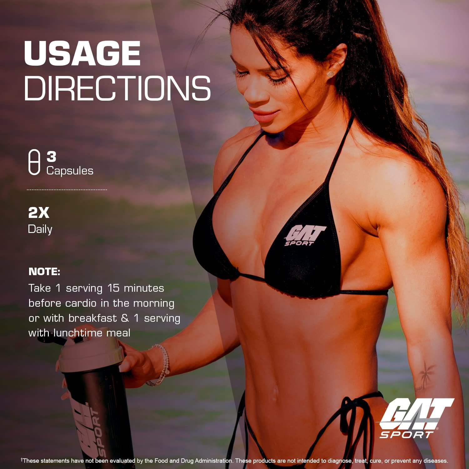 Gat Sport Jetfuel Original - Weight Loss Supplement, Energy Booster, Fat Burner, Appetite Suppressant (144 Capsules) : Health & Household