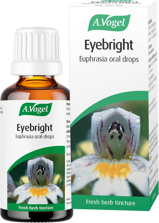 A.Vogel Eyebright Euphrasia Drops | Extract Of Fresh Euphrasia Officinalis | Herbal Food Supplement | Suitable For Vegans | 50Ml