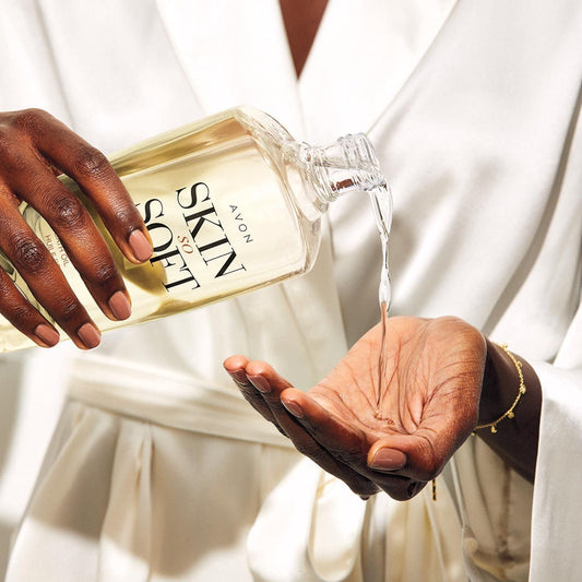 Avon - Skin So Soft Bonus Size Original Bath Oil - 25 Fl Oz - Smoothes Dry Skin - Jojoba Oil