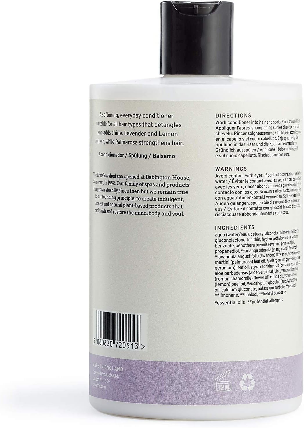 Cowshed Soften Conditioner, 500 ml : Amazon.co.uk: Beauty