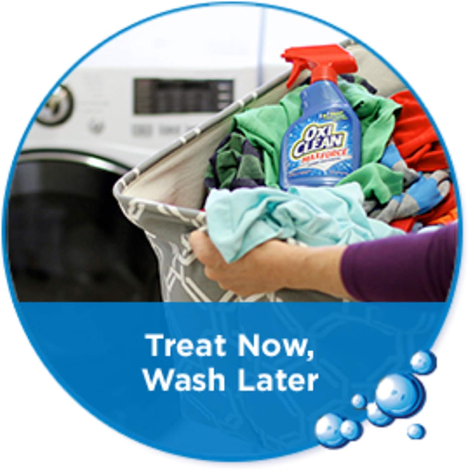 OxiClean MaxForce Laundry Stain Remover Spray, 12 Fl. oz. : Health & Household