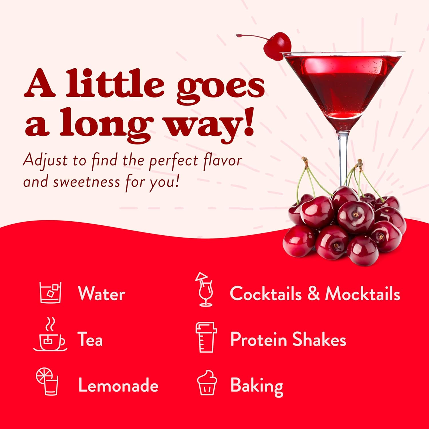 Jordan'S Skinny Mixes Sugar Free Syrup, Cherry Flavor, Fruit Flavored Water Enhancer, Drink Mix For Ice Tea, Lemonade & More, Zero Calorie Flavoring, Keto Friendly, 25.4 Fl Oz, 6 Pack