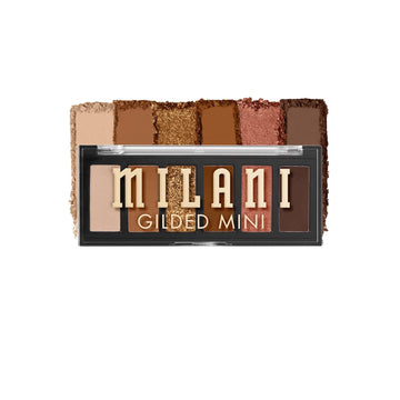 Milani Gilded Mini Eyeshadow Palette With 6 Matte & Shimmer Hues - Whiskey Business