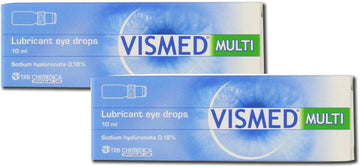 Vismed Lubricant Eye Drops Multi Dose 10Ml - Pack Of 2