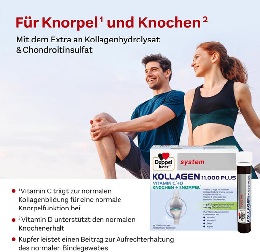 Doppelherz Collagen 11,000 Ampoules, 30 X 25 Ml, Pzn:7625039