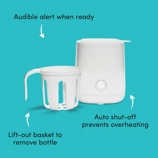 Munchkin® Fast⢠Baby Bottle Warmer And Sterilizer - Warms In 60 Seconds, Fits Most Bottles And Baby Food Jars, Preserves Nutrients