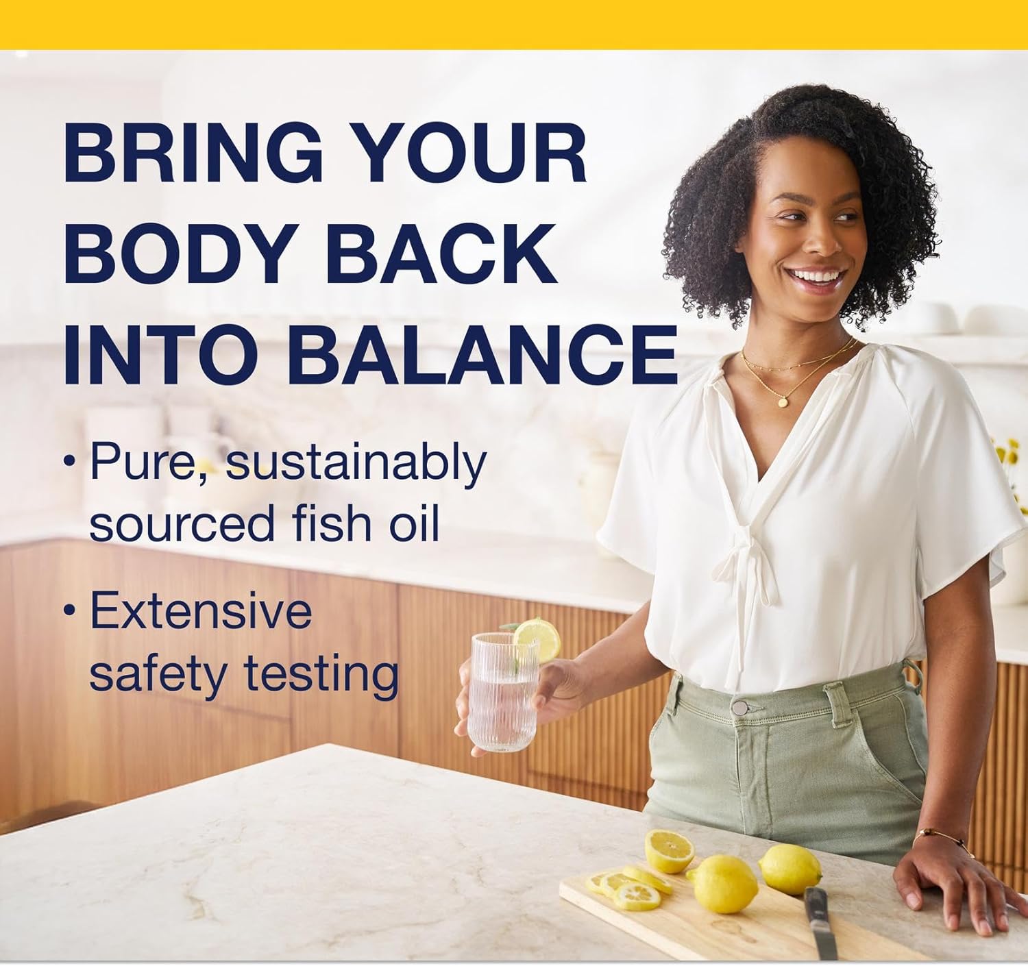 Metagenics Omegagenics Fish Oil Epa-Dha 1000 Mg - High Potency - Omega-3 Fish Oil Supplement - For Heart Health, Musculoskeletal Health & Immune System Health* - With Dha & Epa - 60 Softgels : Health & Household