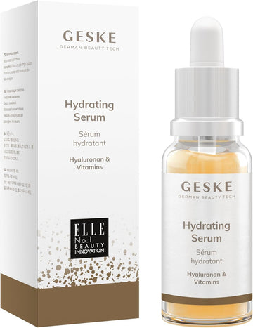 GESKE | Hydrating Serum | For dry skin | Facial care with hyaluronic acid | Gentle skin care | smooths & Strengthens | Vegan Formula without animal testing | Complements GESKE SmartAppGuided™ Devices : Amazon.co.uk: Beauty