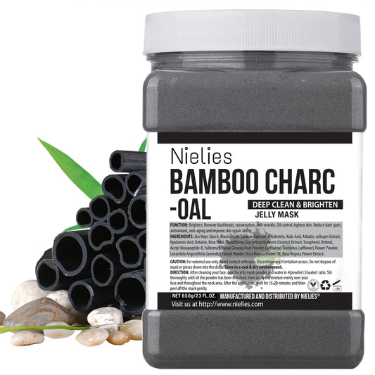 Jelly Face Mask For Facials- Charcoal Hydrating/Jelly Mask/Professional Hydrojelly Masks/Vajacial Jelly Mask Powder