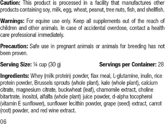 Standard Process Equine Gi Support - Digestion Support Formula For Horses - Equine Gi Health Support Powder Supplement - Whole Food Horse Supplement With Prebiotic Inulin - 850 G