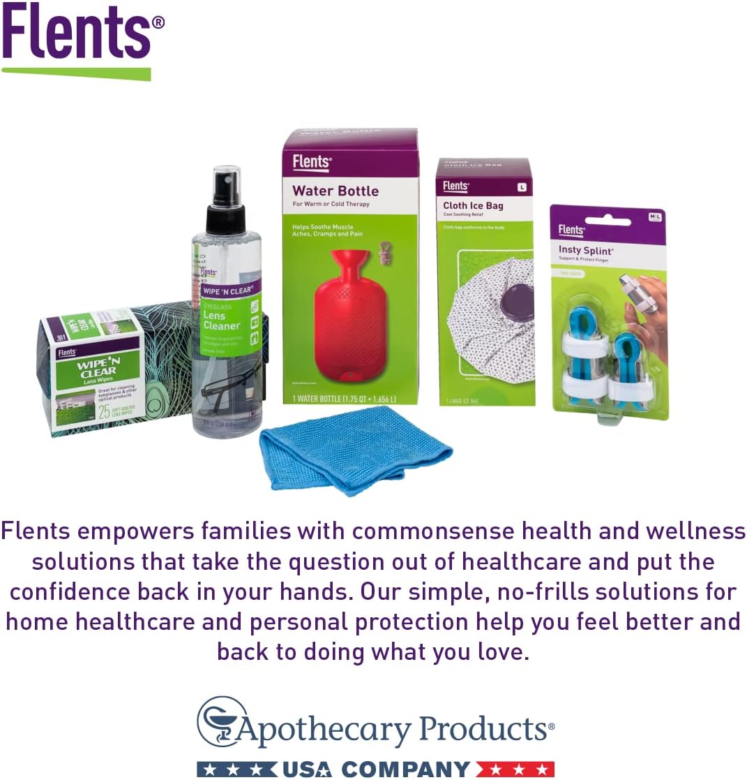 Flents Contact Lens Case, Soft Grip, 1 Count (Pack of 6), Colors May Vary : Health & Household