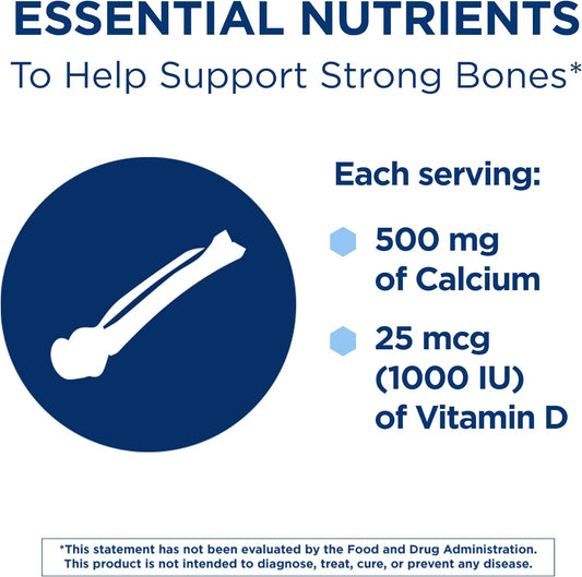 Citracal Calcium Supplement Gummies, Chewable Calcium With Vitamin D3, Supports Bone Health, Calcium Chews For Ages 12+, Natural Raspberry Flavor, 60 Count