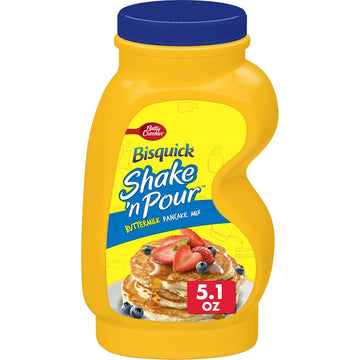 Betty Crocker Bisquick Shake 'N Pour Buttermilk Pancake Mix, 5.1 Oz