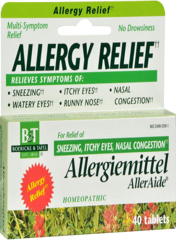 Boericke & Tafel Allergiemittel Alleraide - 40 Tablets