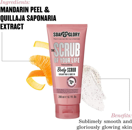 Soap And Glory Scrub Of Your Life Smoothing Body Scrub 200Ml By Soap And Glory