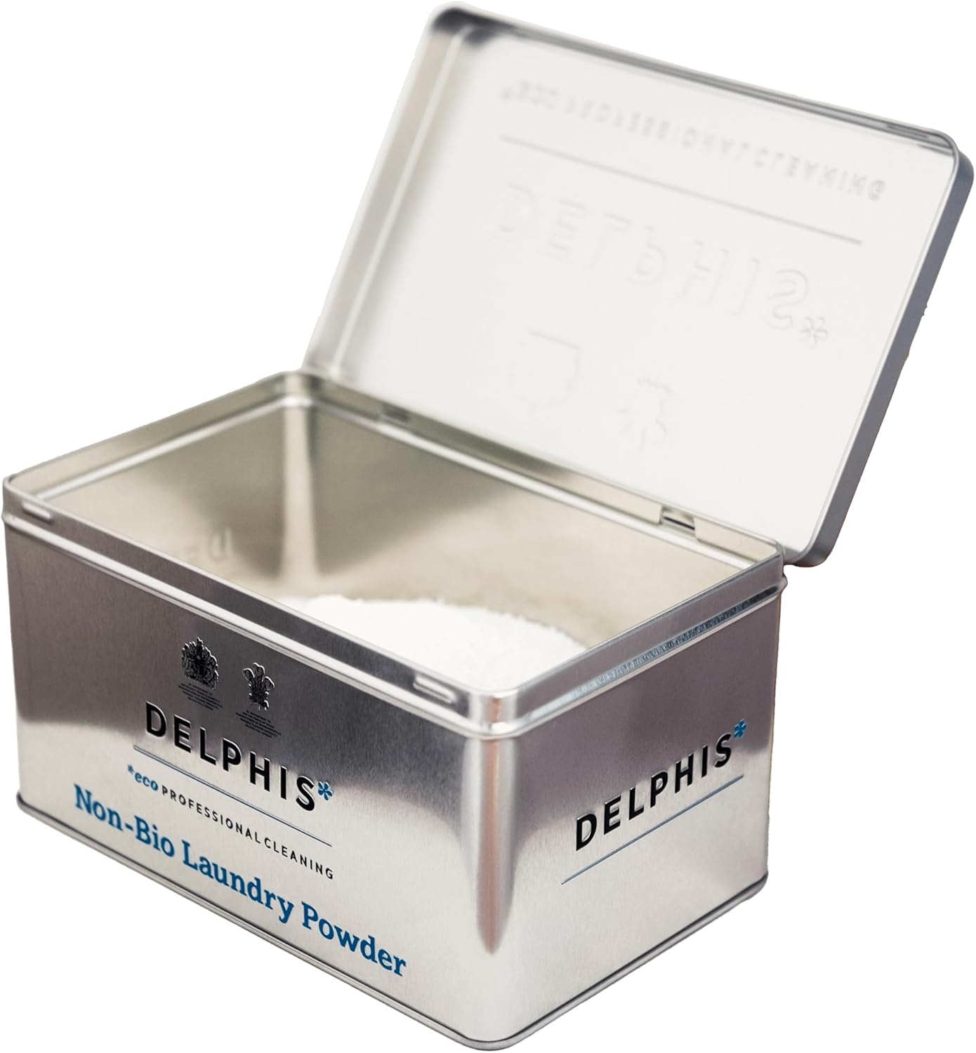 Delphis Eco Non-Bio Washing Powder + Free Collectors Tin | 60 Washes | Eco-friendly Washing Powder | Sensitive Skin Laundry Detergent : Amazon.co.uk: Grocery