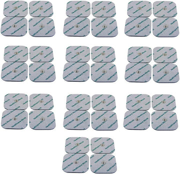 Tens Electrode Pads 5X5Cm Self-Adhesive Electrodes With 3.5Mm Stud Connection (40 Pack) Compatible With Beurer, Sanitas, Boots, Kinetic Tens Machines