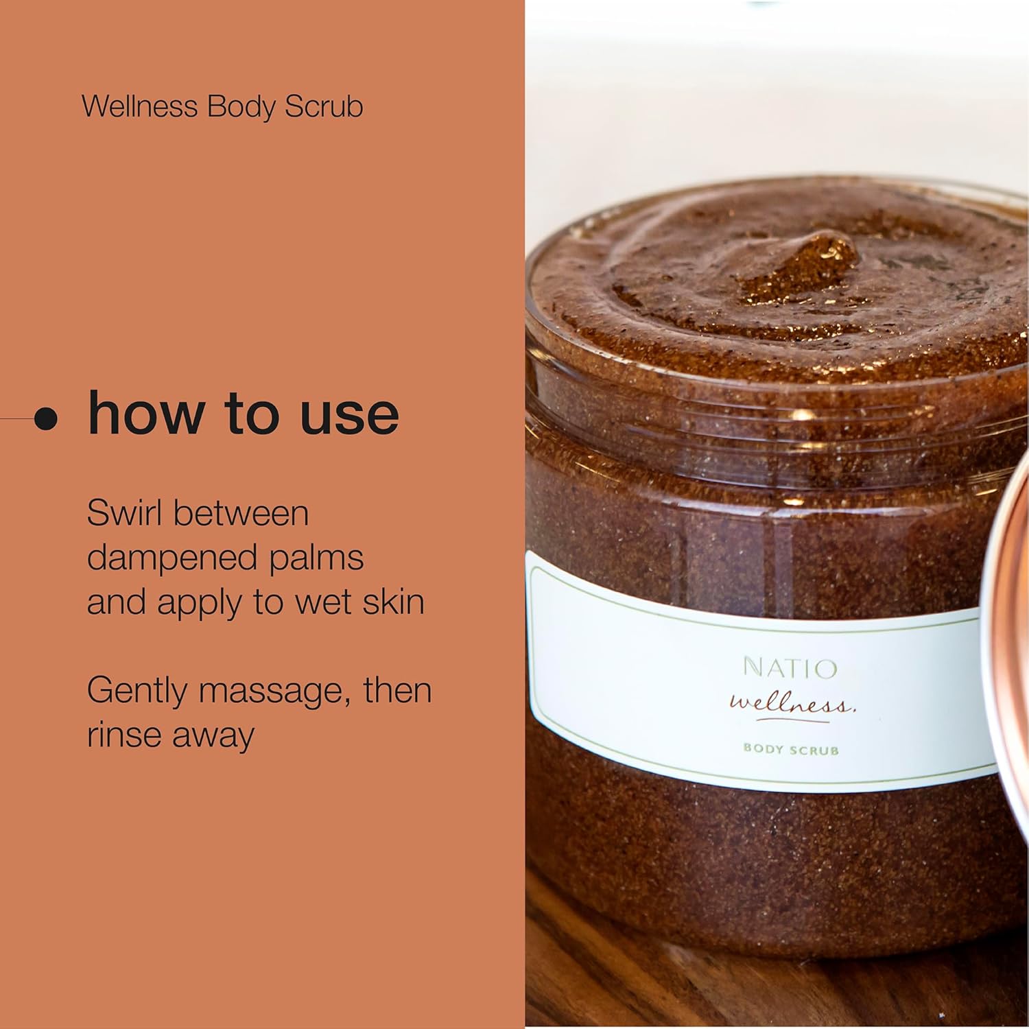 Natio Wellness Body Scrub 450g : Amazon.co.uk: Beauty