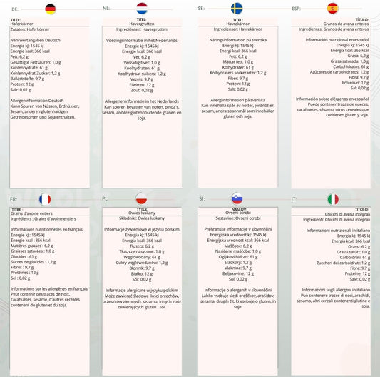 Wholefood Earth Oat Groats 3 Kg | Gmo Free | Natural | High Fibre