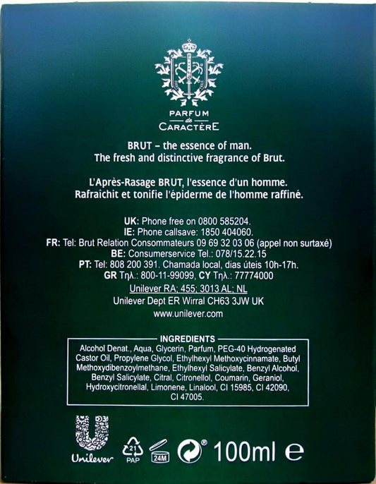 Brut 4 X After Shave 100Ml