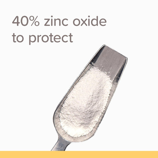 Burt's Bees Baby Diaper Rash Cream, 40% Zinc Oxide Calms & Soothes Skin for Fast Relief, Eczema Safe Balm, 100% Natural Origin Plant Based Formula, Pediatrician Tested, Travel Size, 6 oz (3 oz 2-Pack)