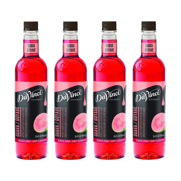 Davinci Gourmet Classic Guava Syrup, 25.4 Fluid Ounce (Pack Of 4)