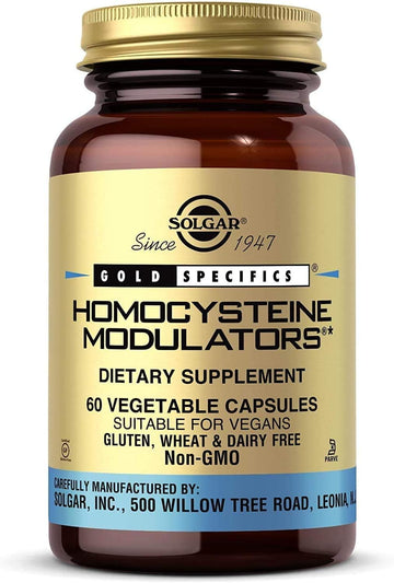 Solgar β Homocysteine Modulators, 120 Vegetable Capsules