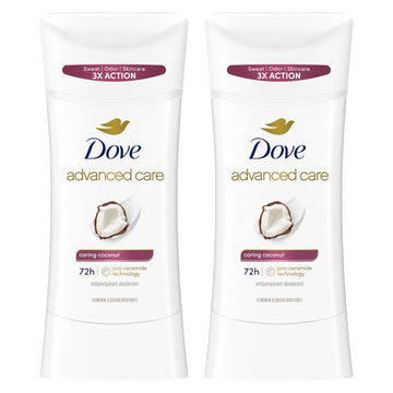 Dove Advanced Care Antiperspirant Deodorant Stick For Women, Shea Butter, For 48 Hour Protection And Soft And Comfortable Underarms, 2.6 Oz