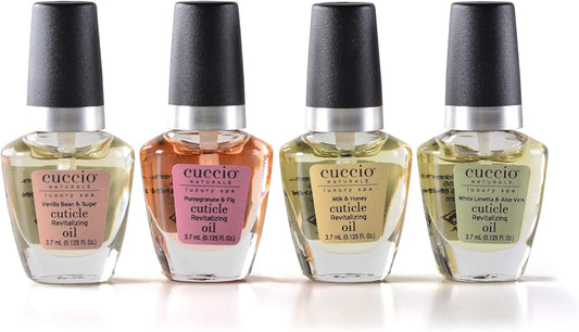 Cuccio Naturalé Professional Manicure - Mini Cuticle Revitalizing Oil Pack- 4 X 3.7Ml Cuticle Oil