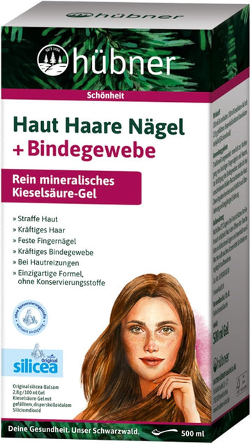 Hübner Original Silicea-Balsam, 500 Ml Gel, Natural, Unisex, Ecological, 1.23 Pounds, Bottle
