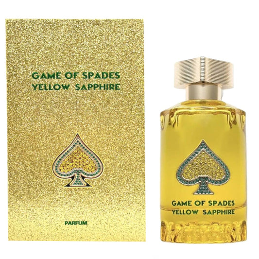 Jo Milano Game Of Spades Yellow Sapphire Parfum Spray For Unisex, 3.0 Ounce : Beauty & Personal Care
