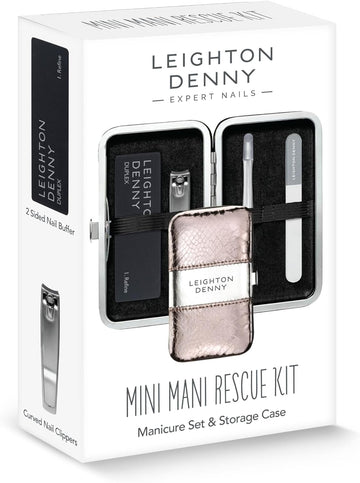 Leighton Denny Mini Mani Rescue Kit, Nail Care, Travel Kit