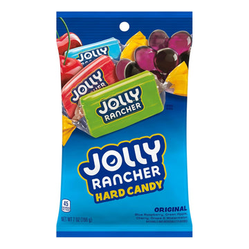 Jolly Rancher Original Fruit Flavored Hard Candy Bags, 7 Oz (12 Count)