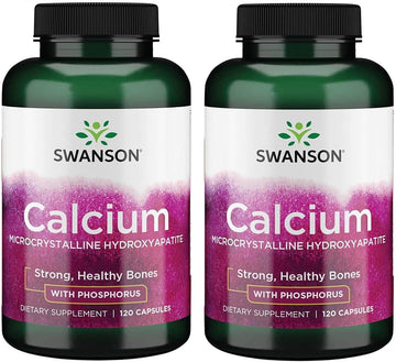 Swanson Boneology Superior Form Calcium 167 Milligrams 120 Capsules (2 Pack)