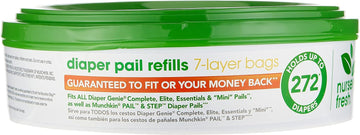 Munchkin Nursery Fresh Diaper Pail Refill (Style May Vary)