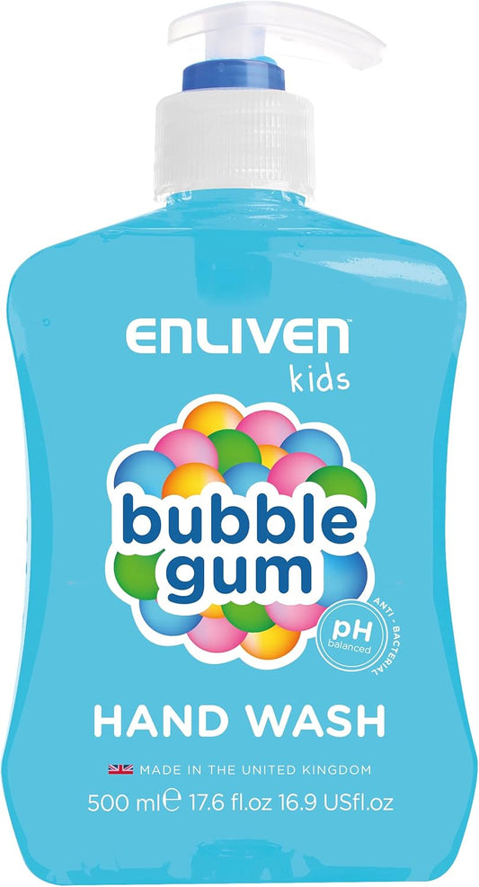 Enliven Kids Bubblegum Hand Wash 500 ml, Blue : Amazon.co.uk: Baby Products