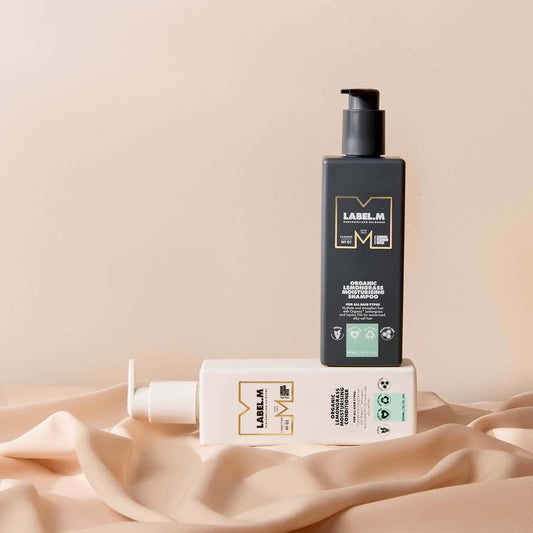 Label.M Organic Lemongrass Moisturising Shampoo 300Ml – With Recyclable Pump