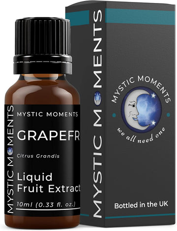 Mystic Moments | Grapefruit - Liquid Fruit Extract 10Ml | Perfect For Skin Care, Creams, Lotions And Diy Beauty Products Vegan Gmo Free
