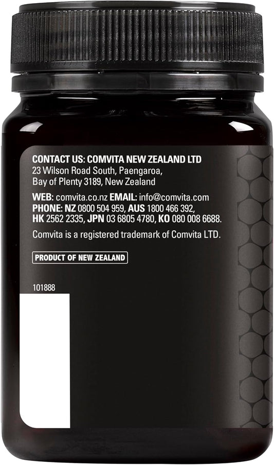 Comvita Manuka Honey (Certified Umf™ 10+, Mgo 263+) Pure & Premium, Unpasteurised Goodness From New Zealand - 500G