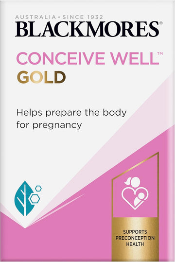 Blackmores Conceive Well Gold 28 Tablets + 28 Capsules