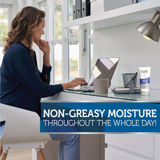 Curél Daily Healing Hand and Body Lotion, Moisturizer Nourishes Dry Skin with Advanced Ceramides Complex, helps to Repair Moisture Barrier, 6 Ounces