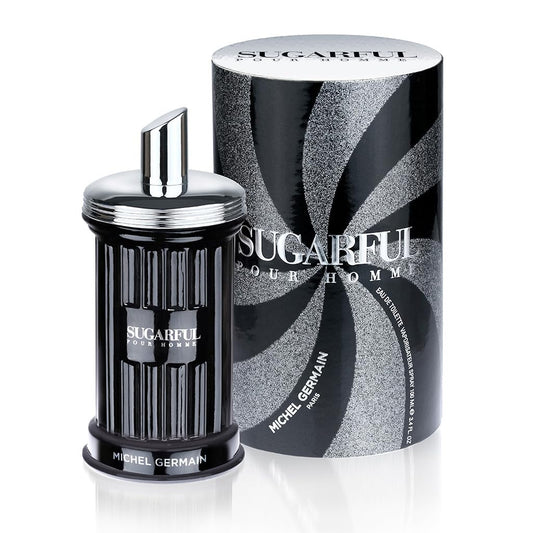Michel Germain Sugarful Pour Homme Eau De Toilette Spray For Men, Top Notes Of Iced Grapefruit, French Sage, Masculine Fragrance Gift