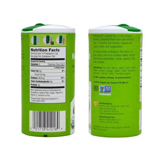 A. Vogel Herbamare Organic Seasoning Salt 8.8Oz. 6 Per Case