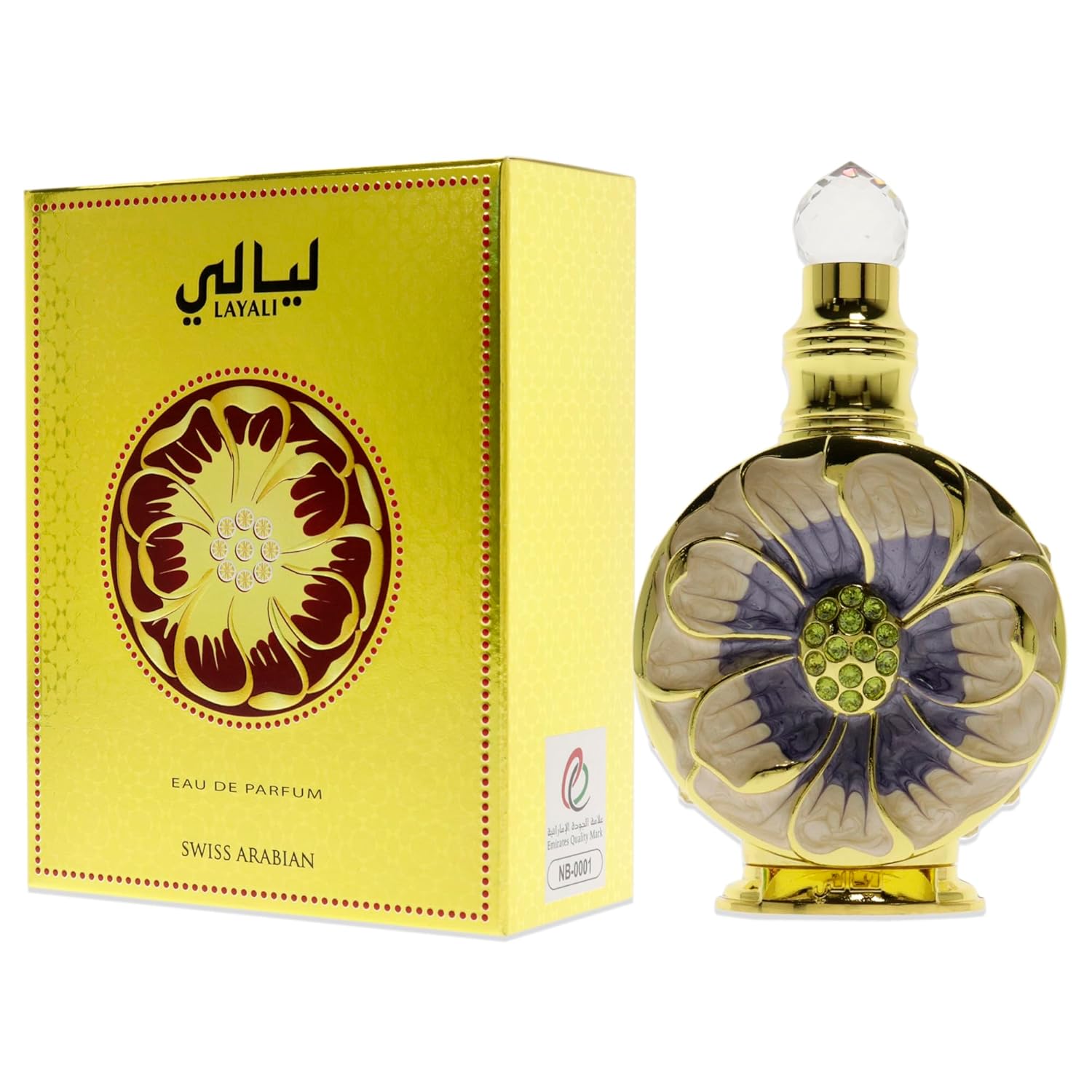 Swiss Arabian Layali - Luxury Products From Dubai - Long Lasting, Addictive Personal Edp Spray Fragrance - Seductive Signature Aroma - 1.7 Oz : Beauty & Personal Care