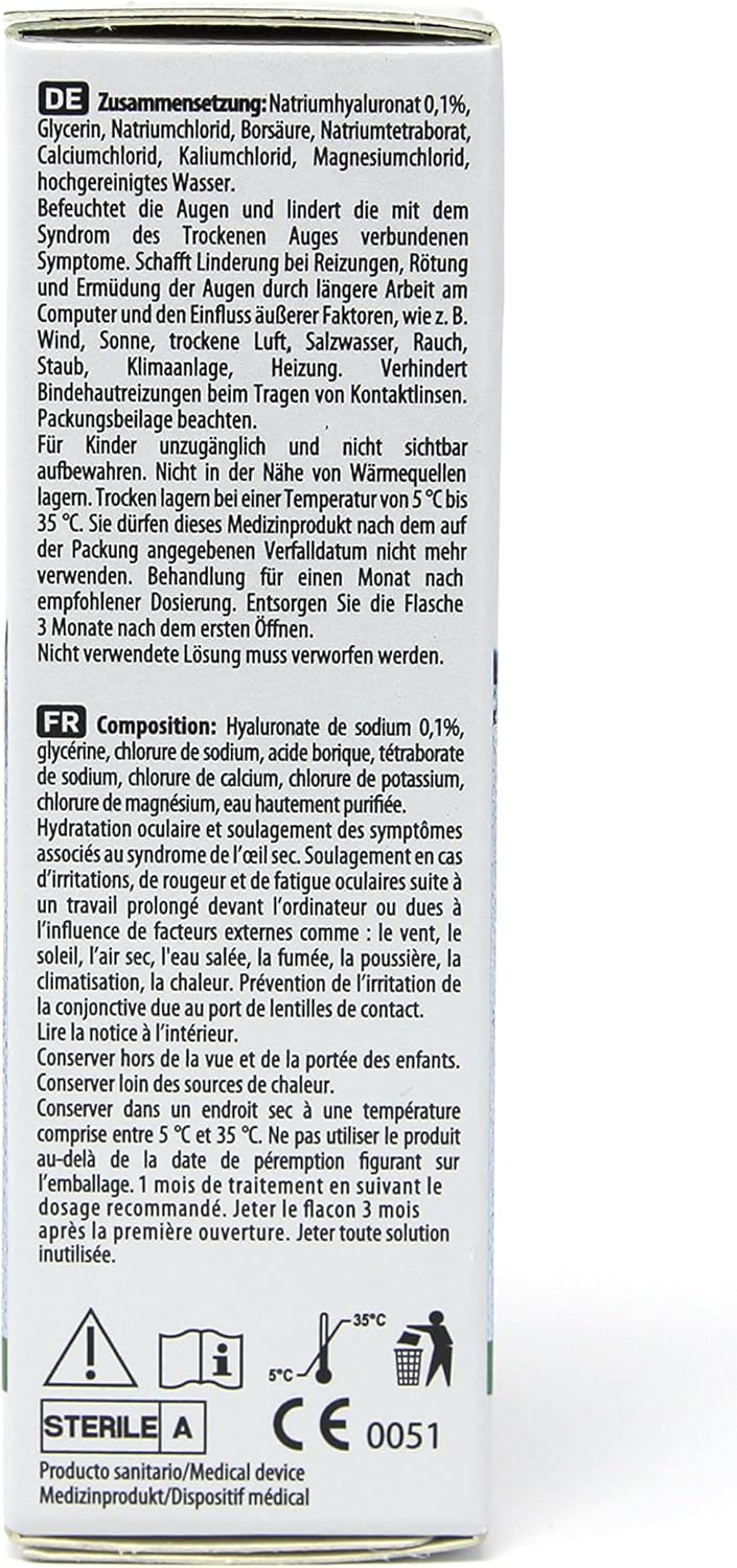 Xailin Tears 0.1% Ha 10 Millilitres X2 Pack