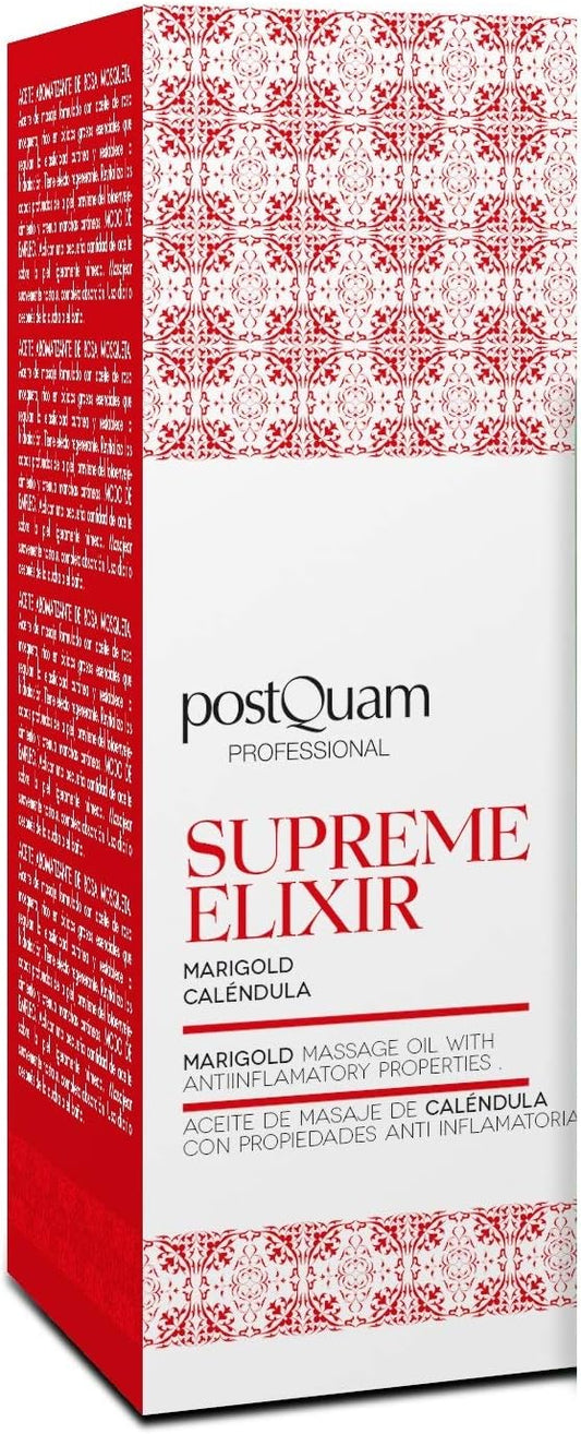 Postquam Professional Massage Oil With Calendula 100Ml - 3.5Oz - Massa