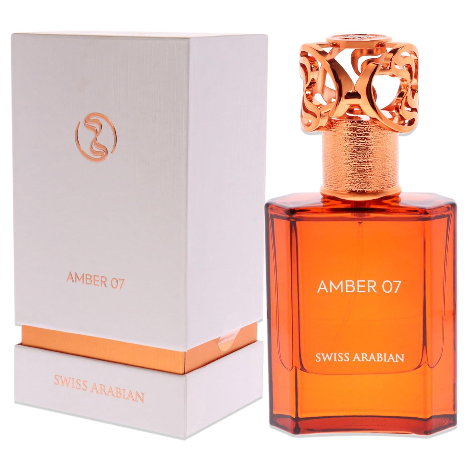 Swiss Arabian Amber 07 - Luxury Products From Dubai - Long Lasting, Addictive Personal Edp Spray Fragrance - Seductive Signature Aroma - 1.7 Oz